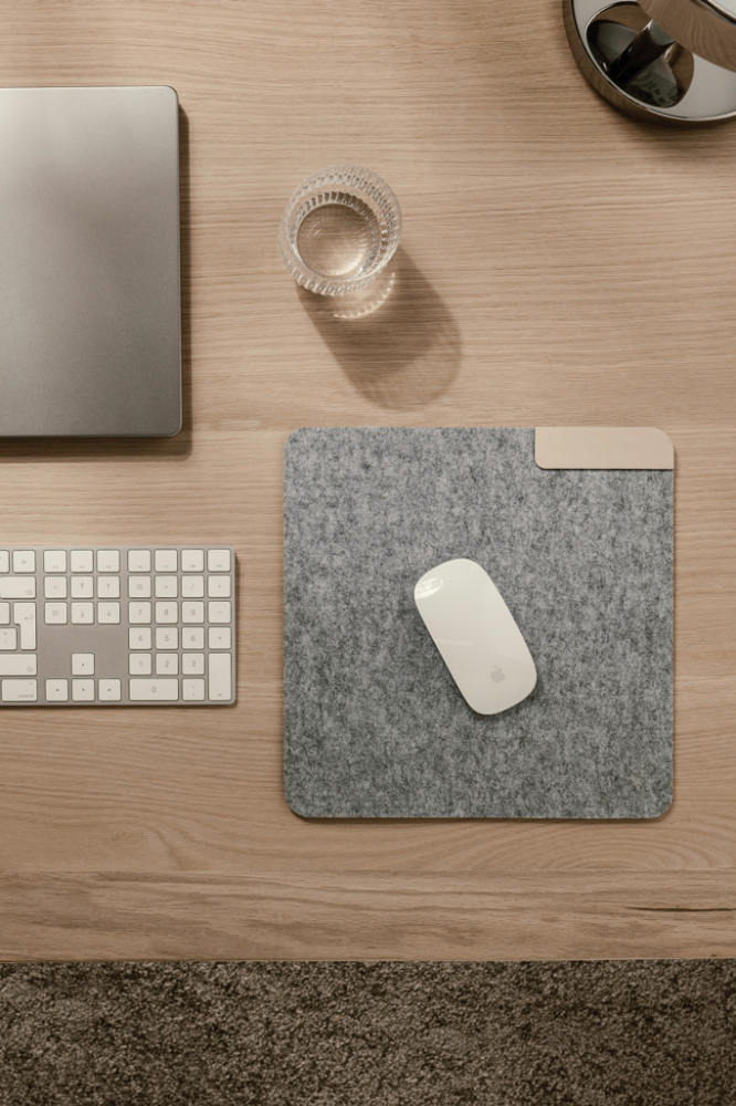 Mouse pad din fetru reciclat certificat GRS [6]