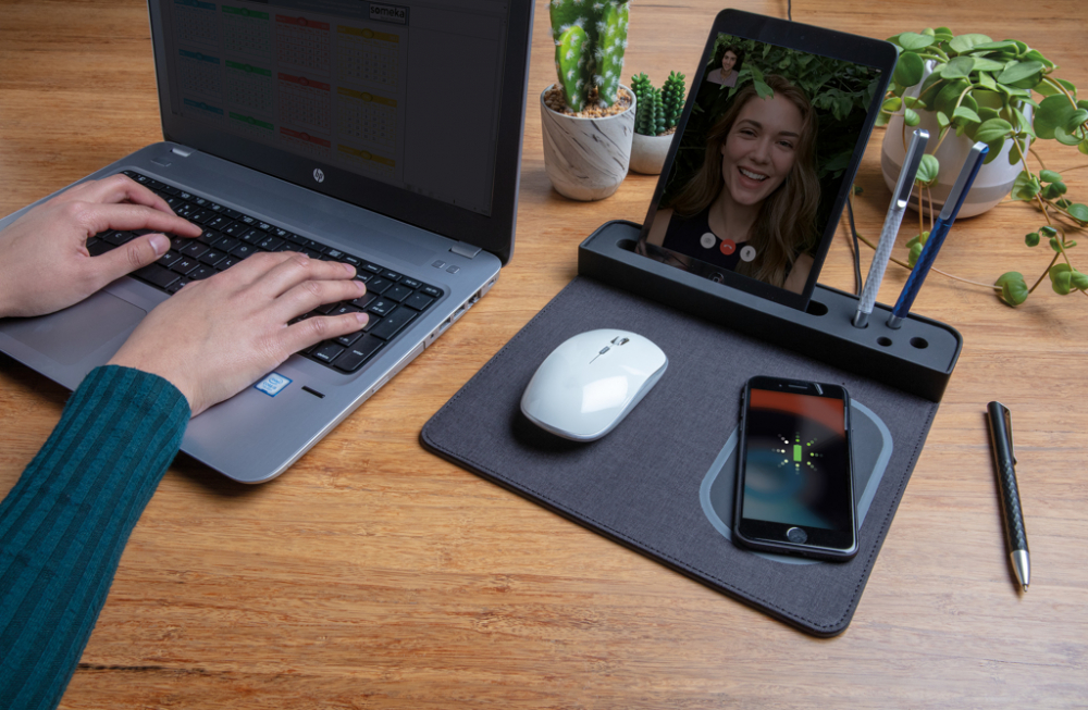 Mousepad cu încărcare wireless 5W și suport multifuncțional [12]