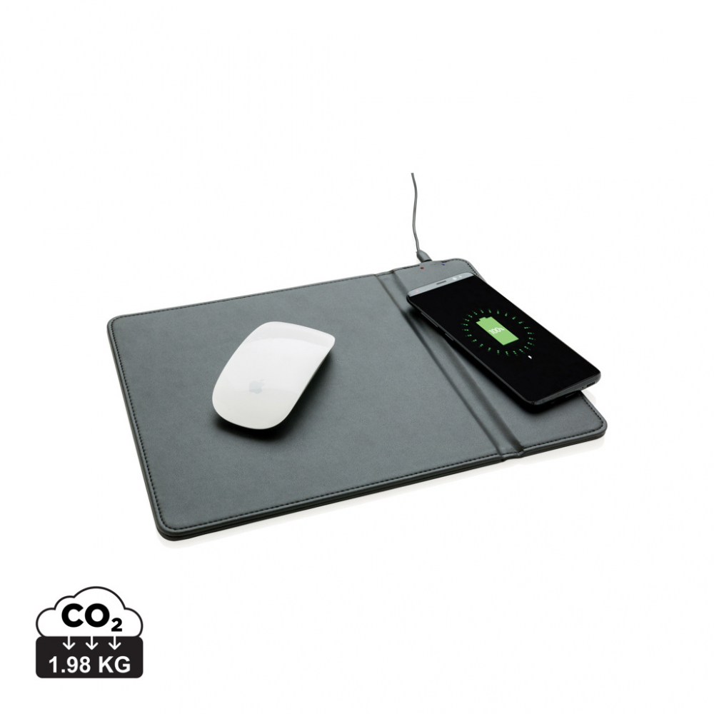 Mousepad din PU cu încărcare wireless integrată – 5W [1]