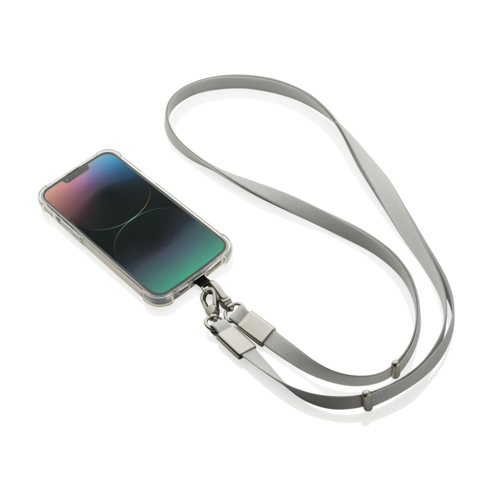 Nivo RCS recycled PET Crossbody lanyard [4]