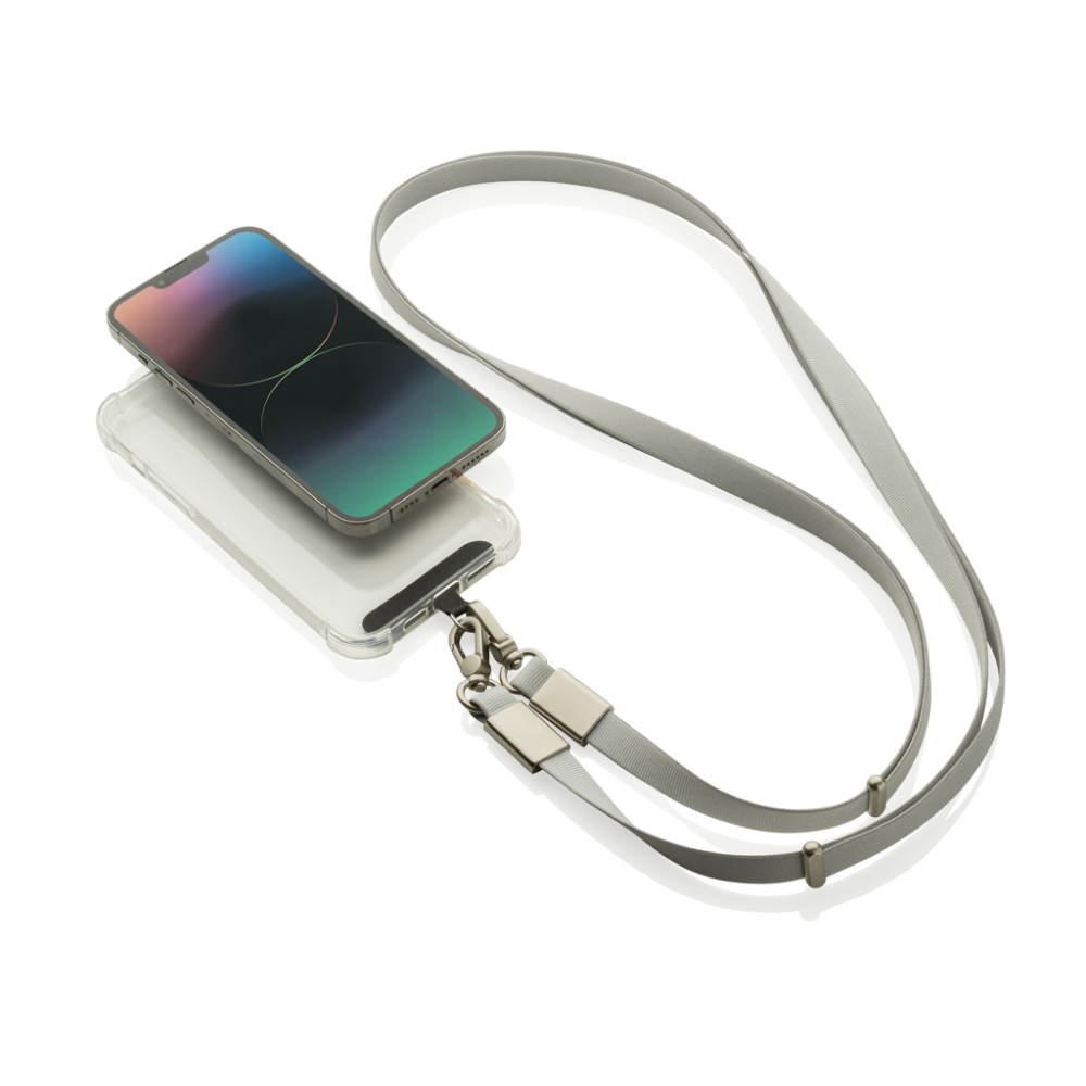 Nivo RCS recycled PET Crossbody lanyard [3]