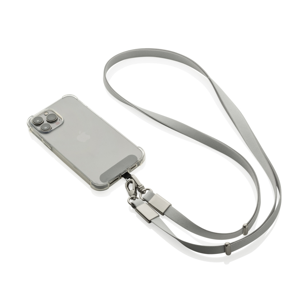 Nivo RCS recycled PET Crossbody lanyard [5]