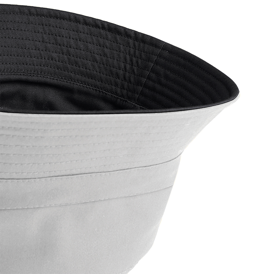 Palarie Ronic Bucket cu doua fete, unisex, negru/gri, S/M [5]