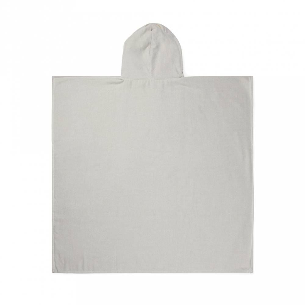 Poncho plajă cu două texturi – bumbac și poliester [5]