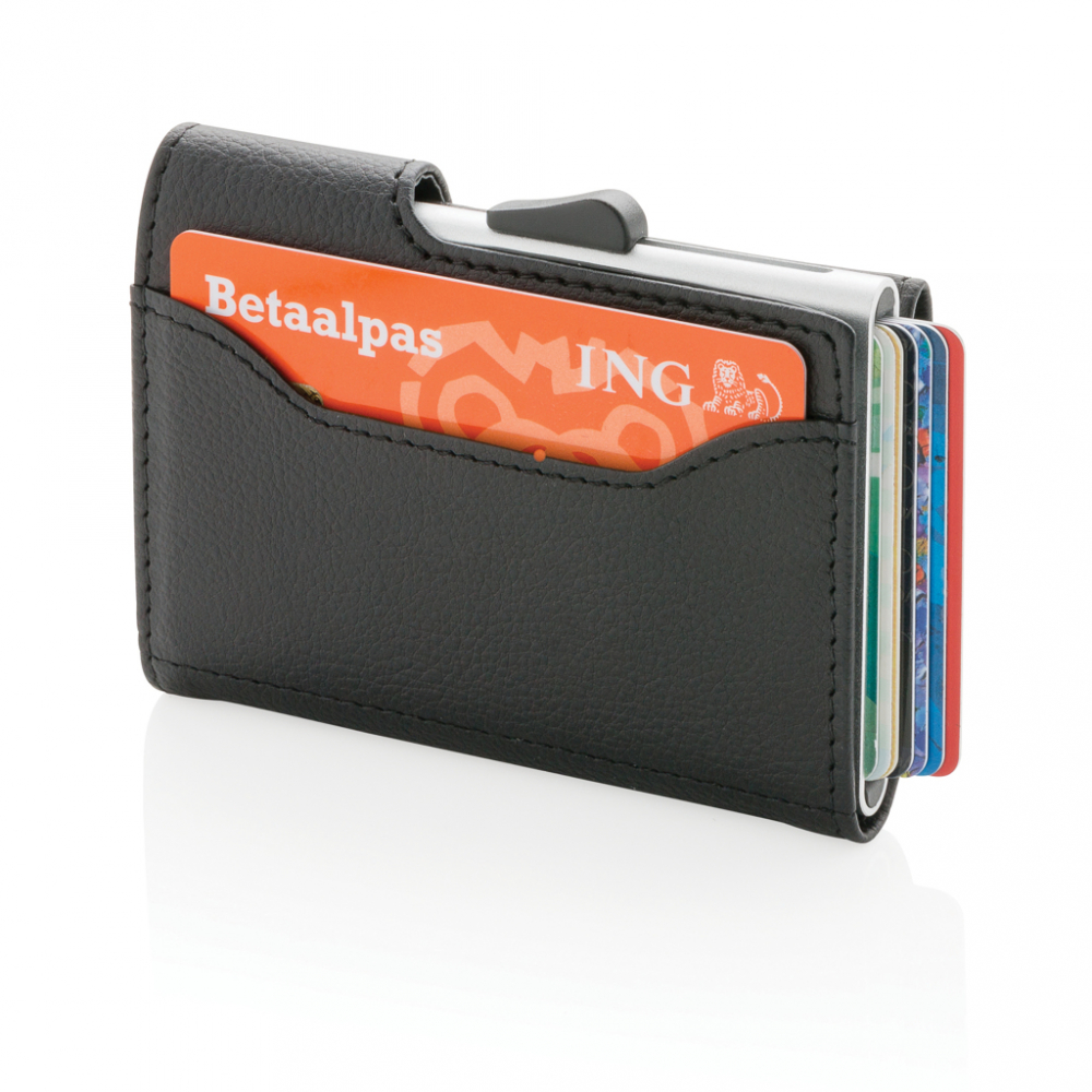 Portcard solid cu protecție anti-skimming și portofel integrat [5]