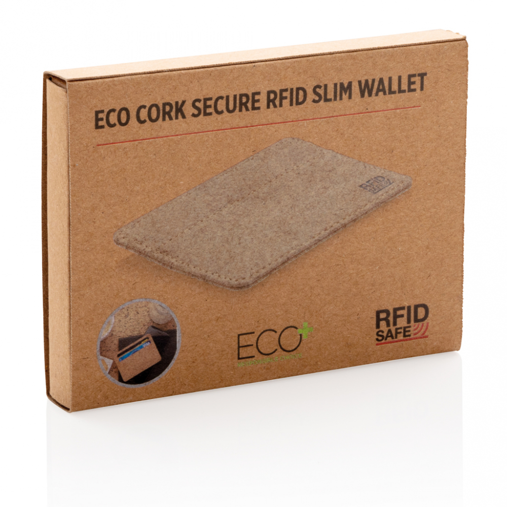 Portofel carduri, plută naturală cu protecție RFID [17]