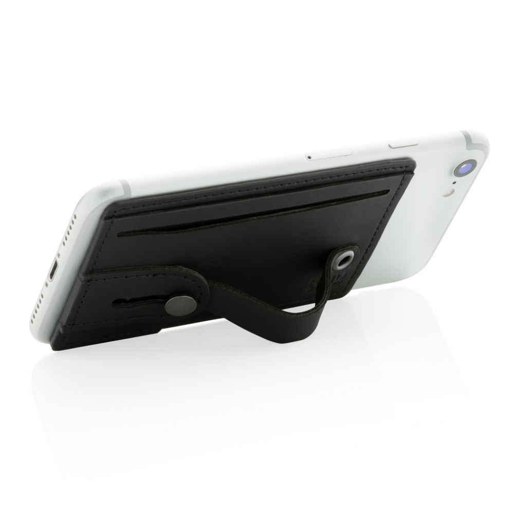 Portofel RFID din PU cu suport pentru telefon [4]