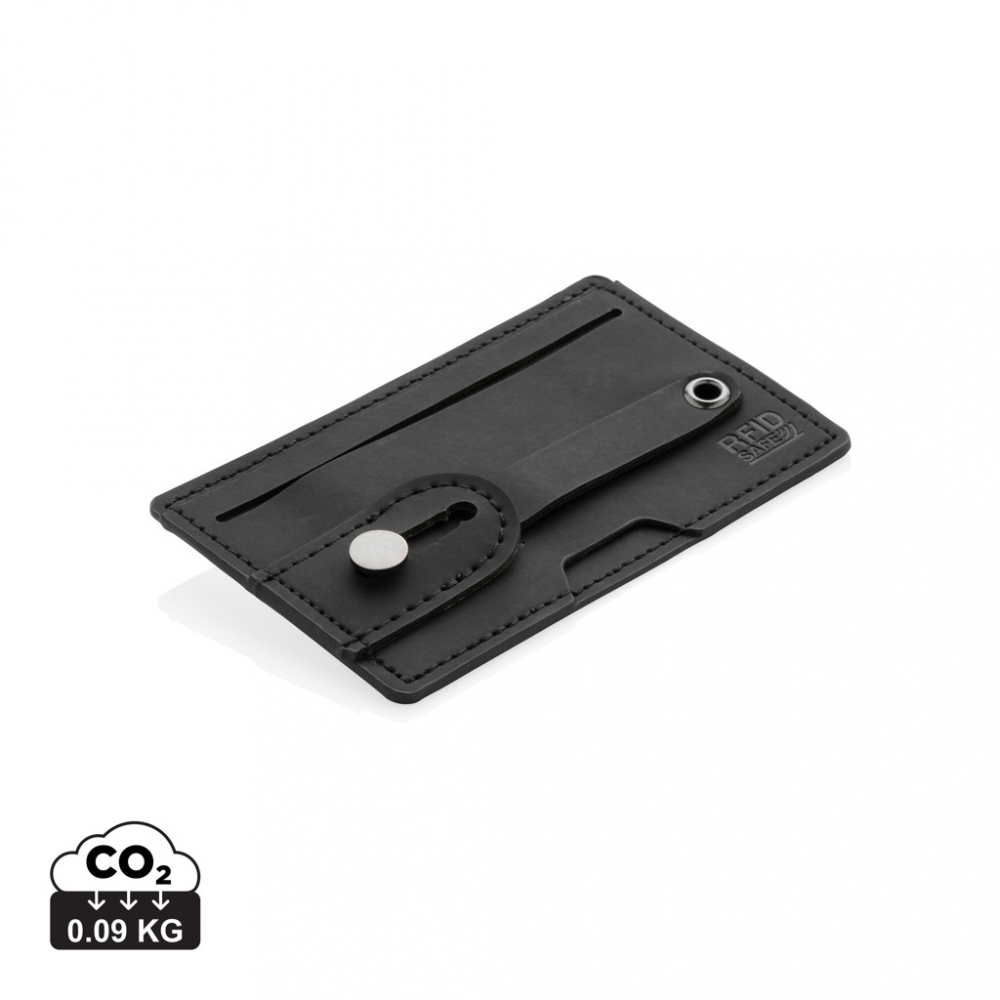 Portofel RFID din PU cu suport pentru telefon [1]