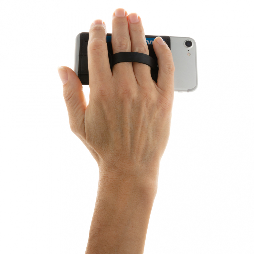 Portofel RFID din PU cu suport pentru telefon [5]