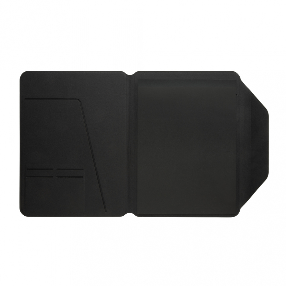 Portofoliu A4  Teri AWARE™ RPET din lemn de nuc [8]