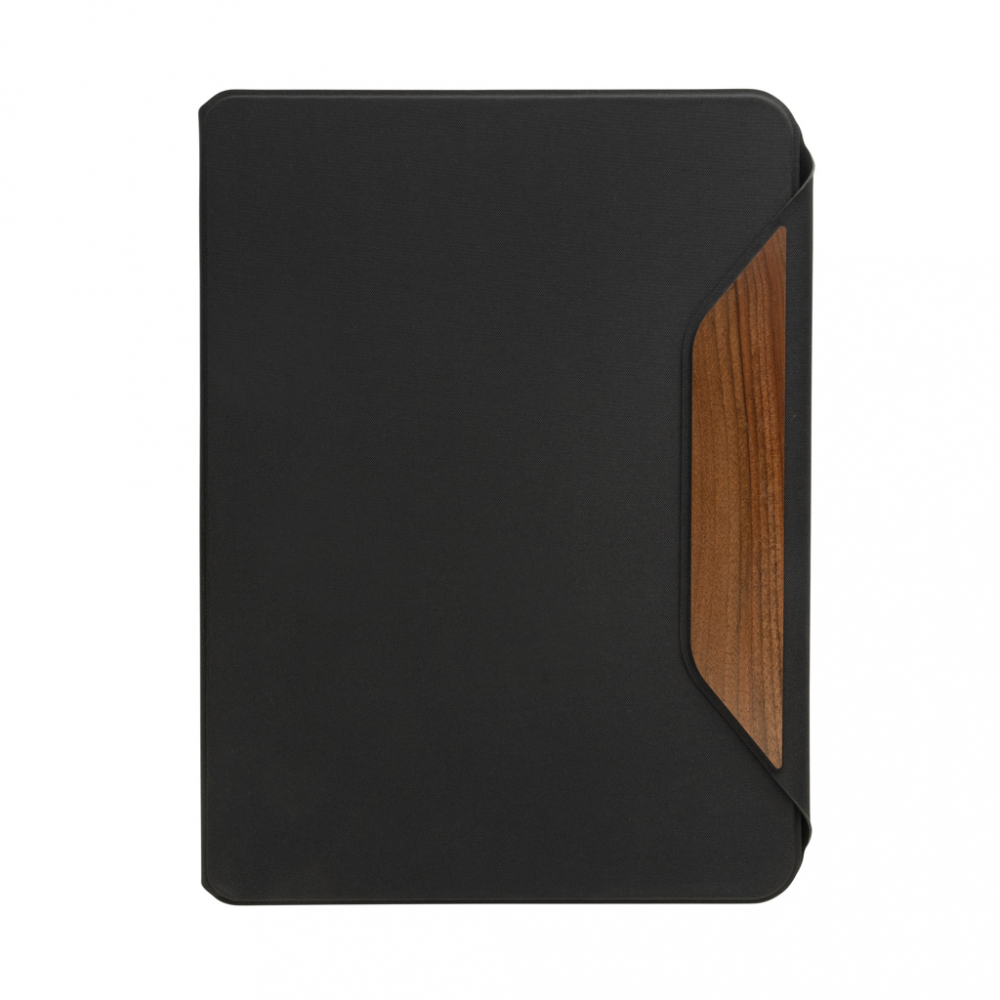 Portofoliu A4  Teri AWARE™ RPET din lemn de nuc [6]
