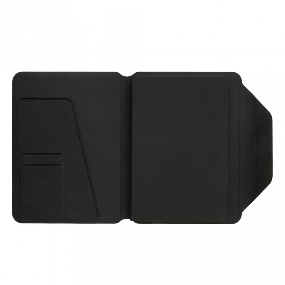 Portofoliu A5 Teri AWARE™ RPET din lemn de nuc [7]