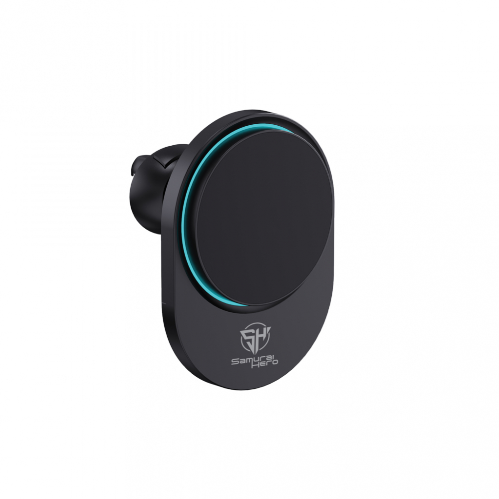 Suport auto cu încărcare wireless magnetică, 15W [8]