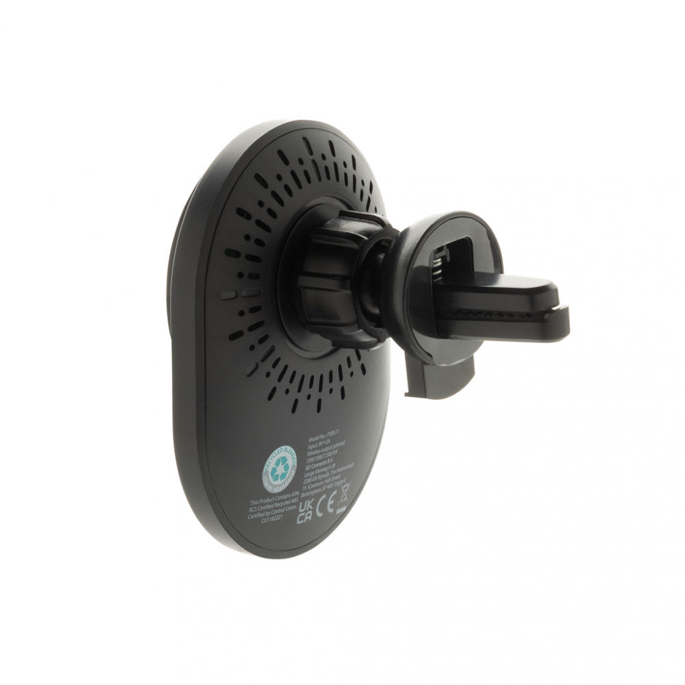 Suport auto cu încărcare wireless magnetică, 15W [5]
