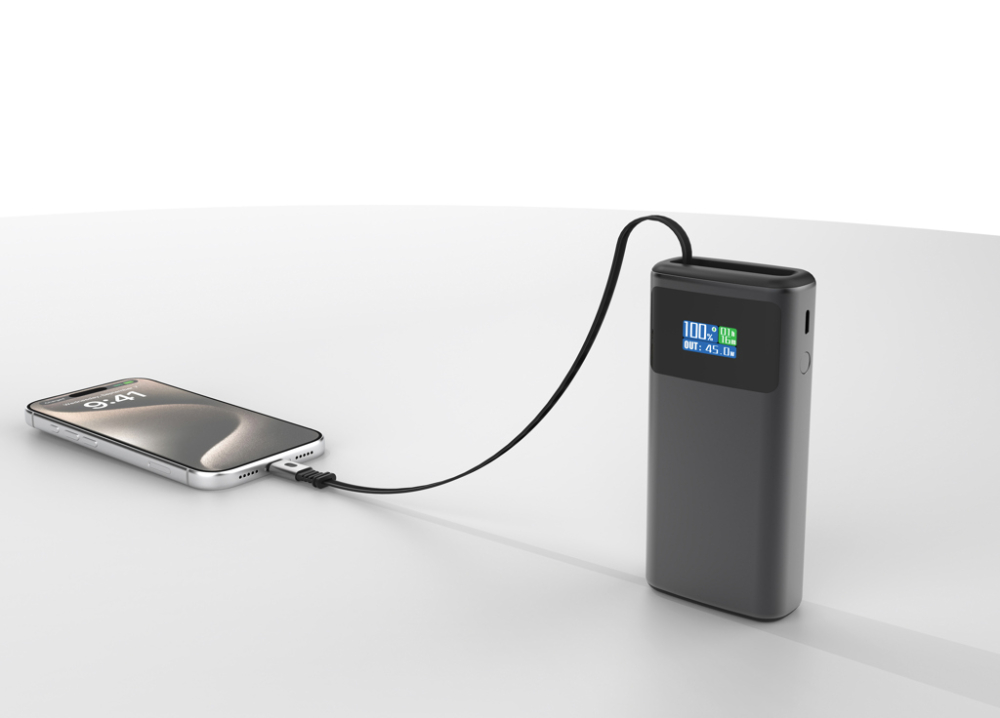 Quantum RCS ultra-fast PD45W 10.000mAh powerbank with screen [8]