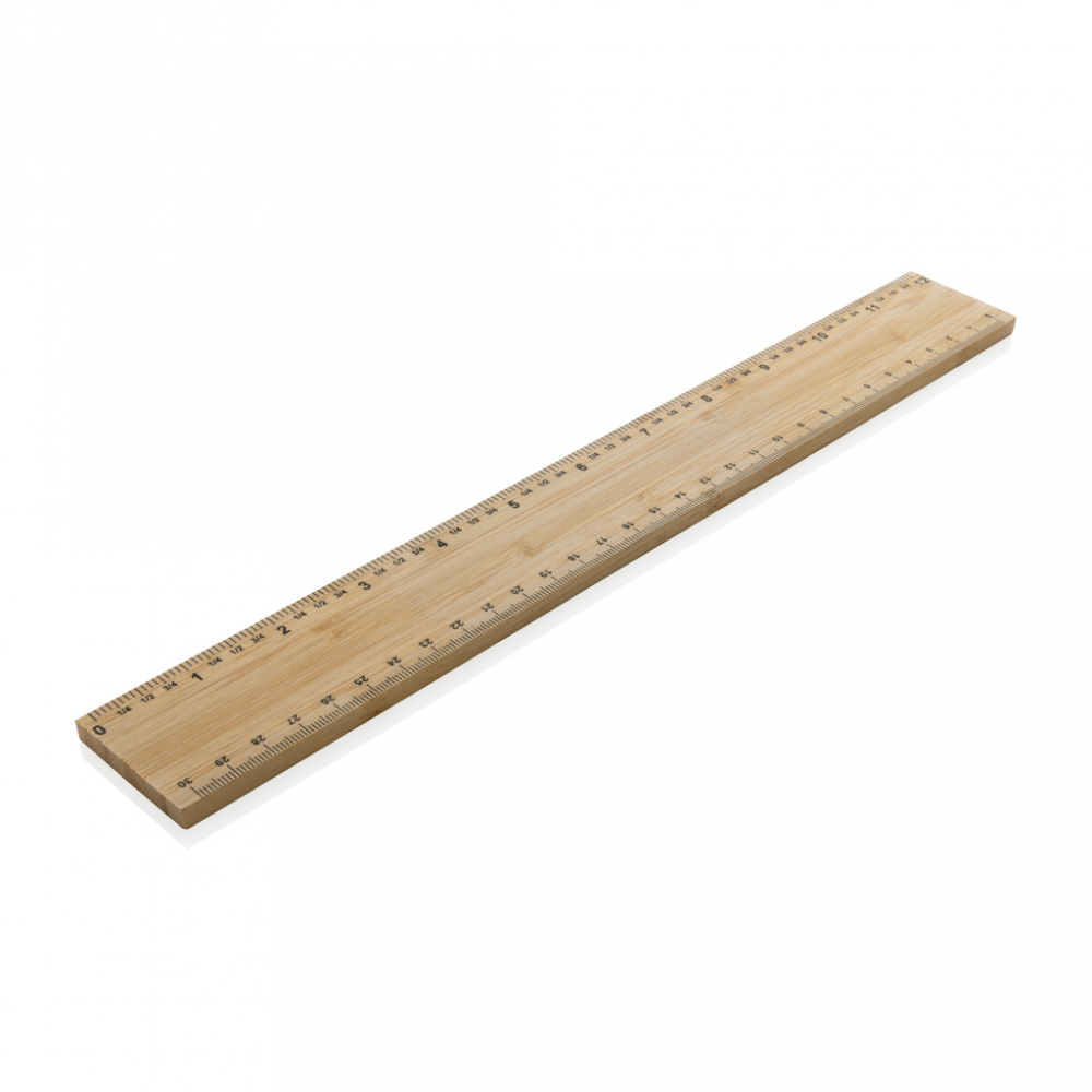 Riglă din bambus, 30cm [2]