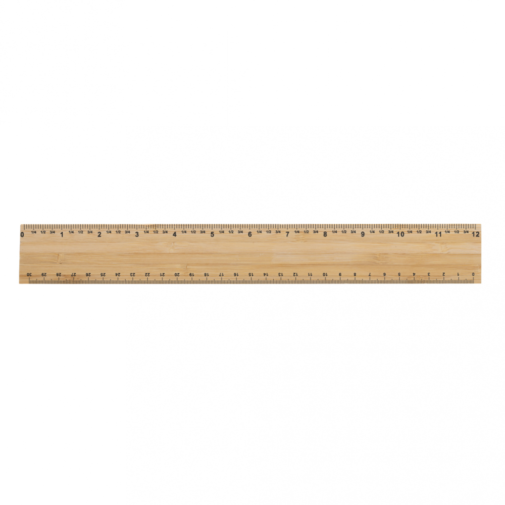 Riglă din bambus, 30cm [3]