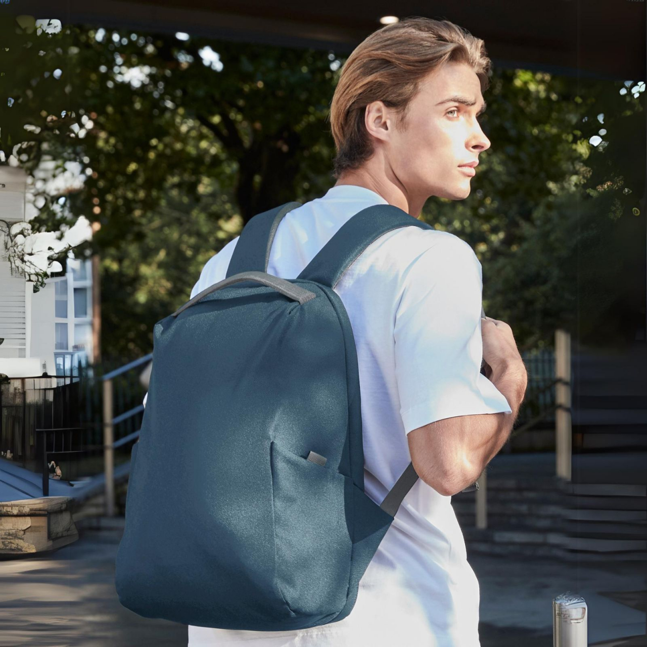 Rucsac Anti-Furt 600D, 17l, rezistent la apa [7]