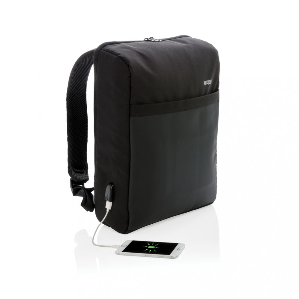 Rucsac anti-furt minimalist Swiss Peak, 15" [3]
