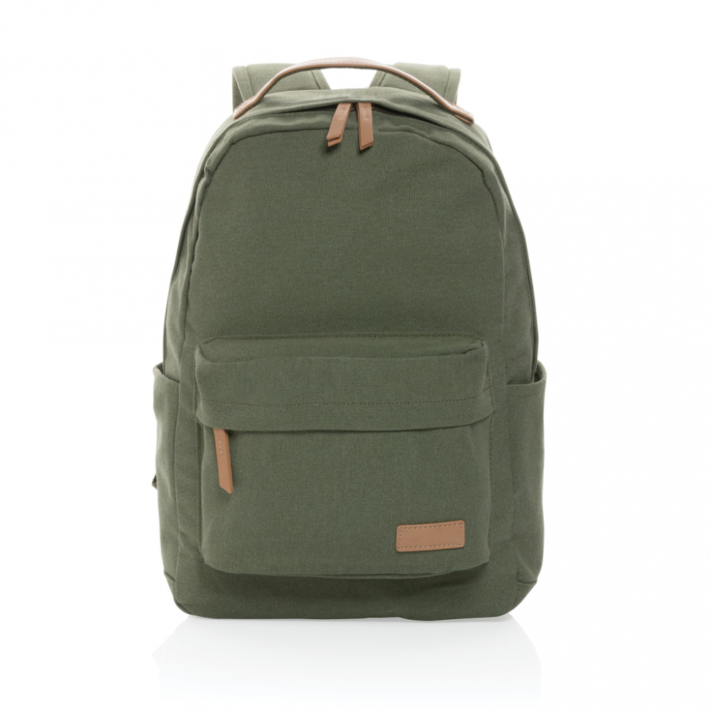 Rucsac din canvas reciclat, 14" [3]
