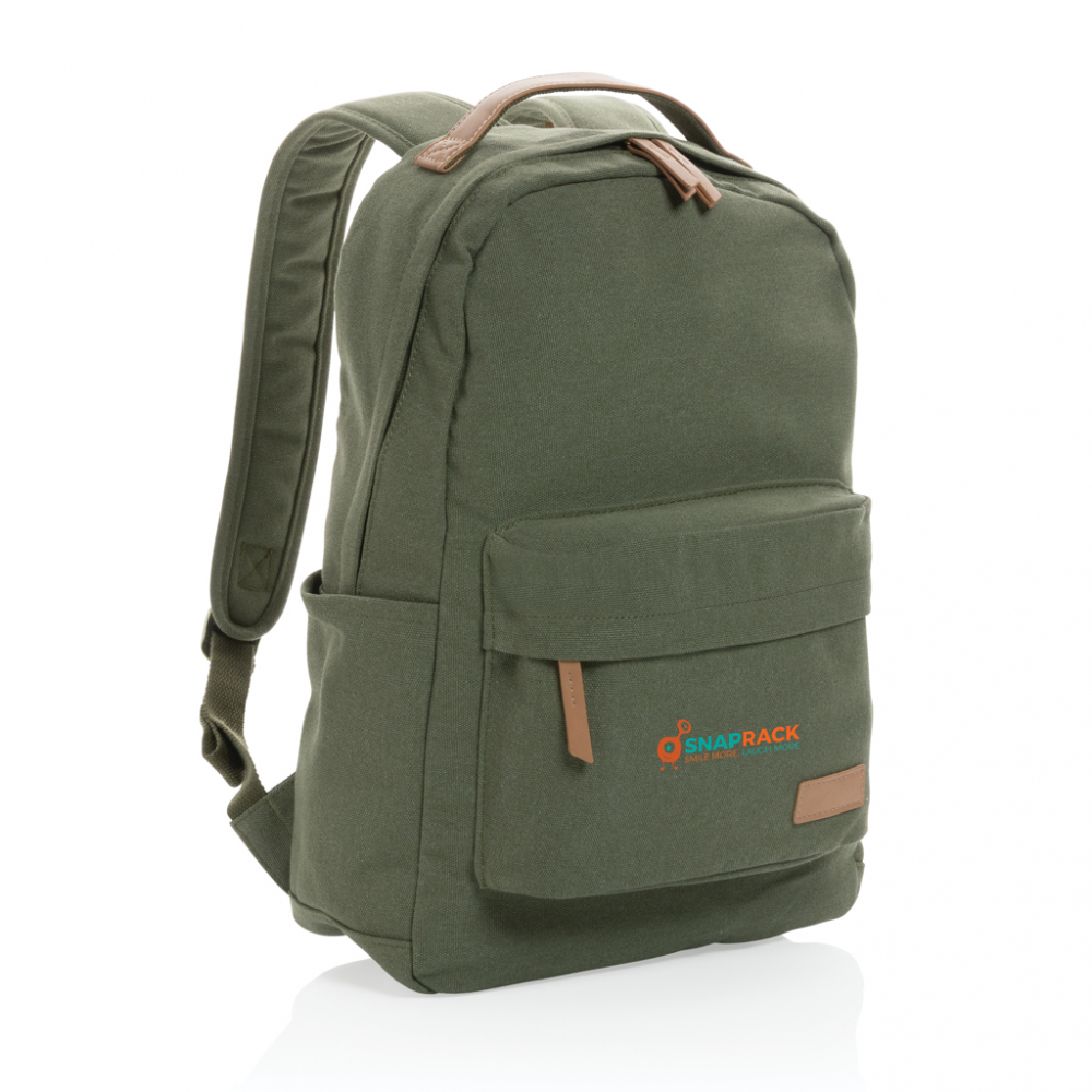 Rucsac din canvas reciclat, 14" [8]