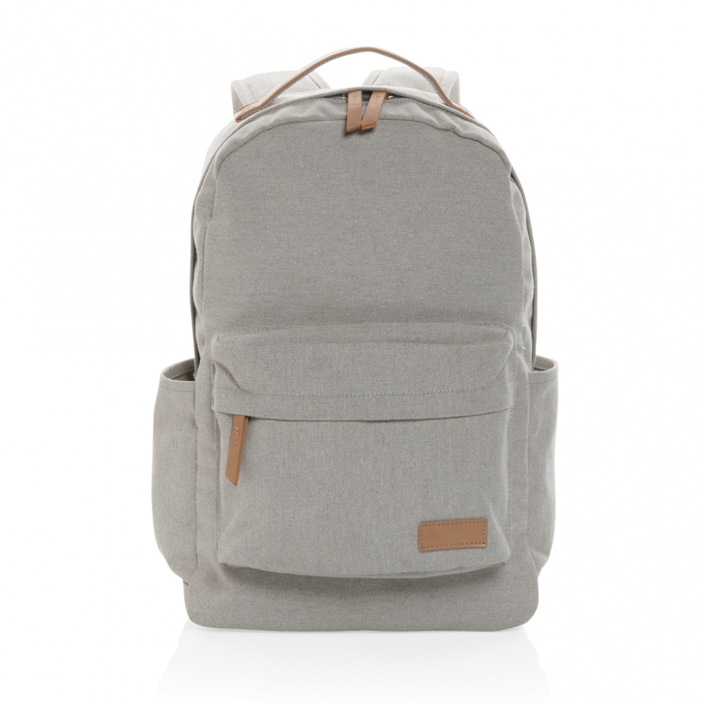 Rucsac din canvas reciclat, 14" [3]
