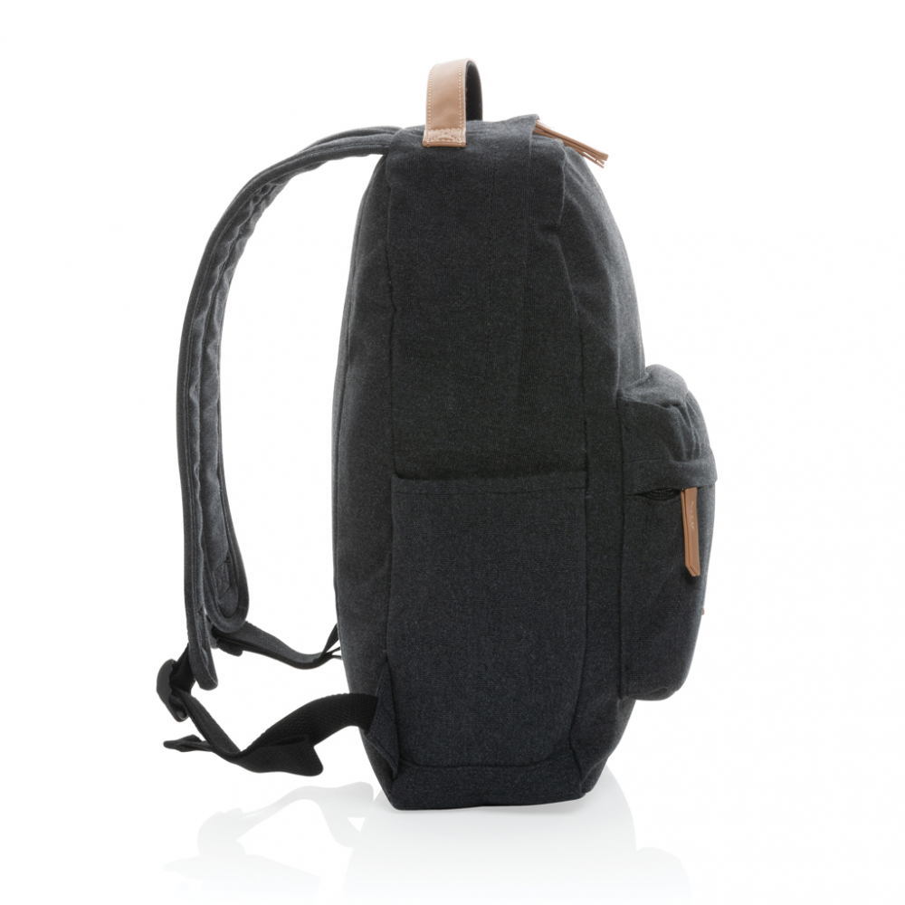Rucsac din canvas reciclat, 14" [4]