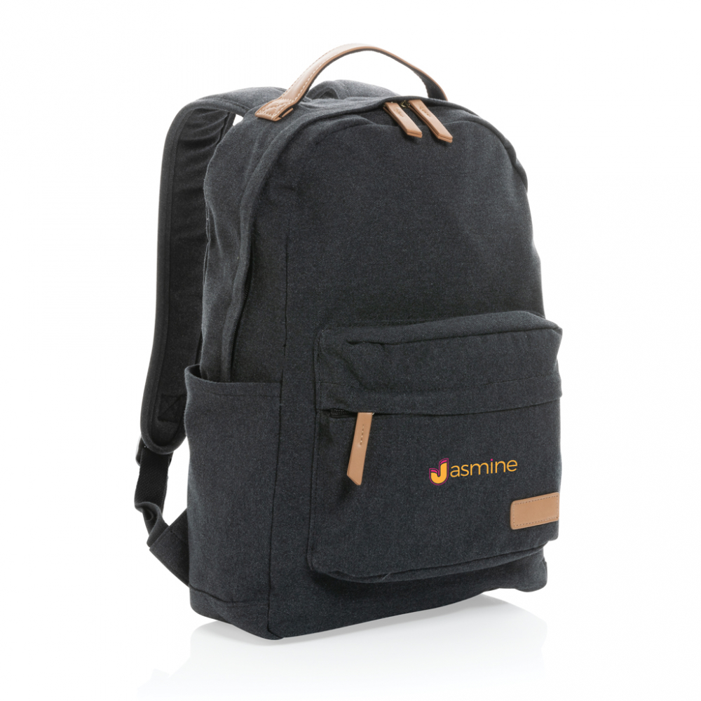 Rucsac din canvas reciclat, 14" [8]