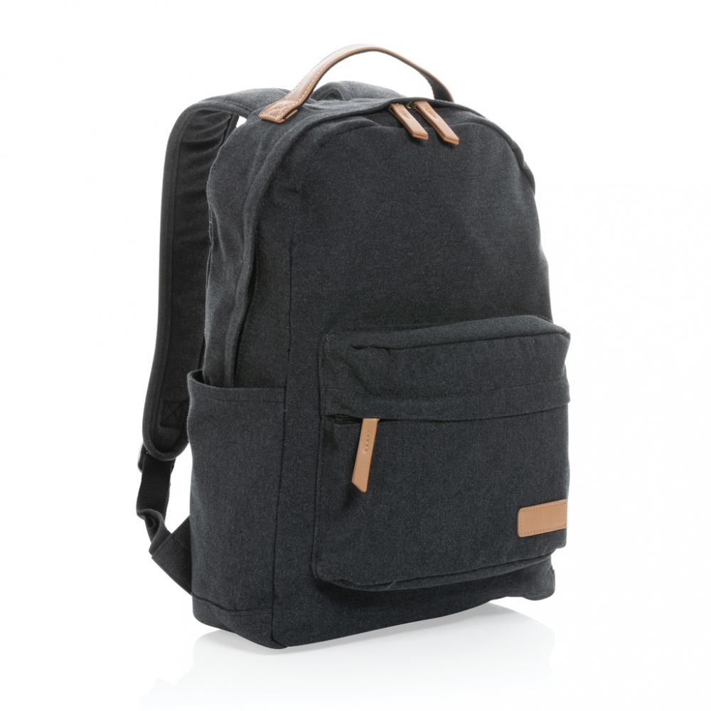 Rucsac din canvas reciclat, 14" [7]
