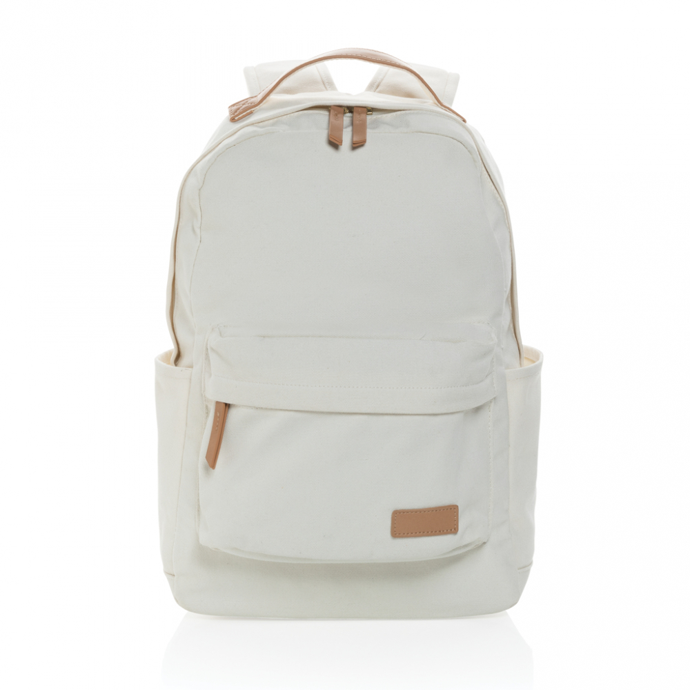 Rucsac din canvas reciclat, 14" [3]