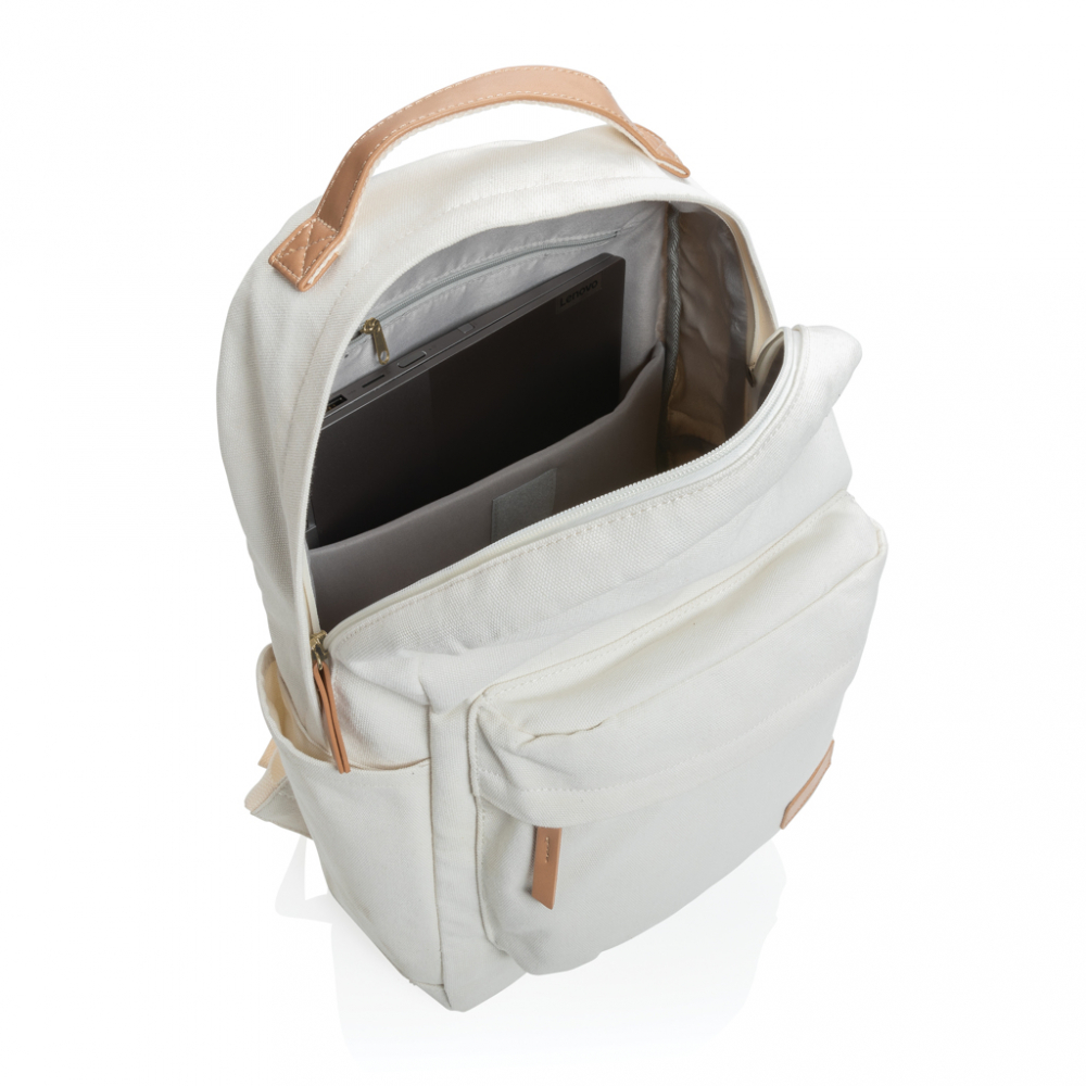 Rucsac din canvas reciclat, 14" [6]