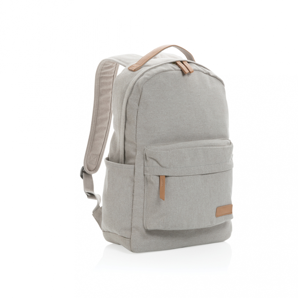 Rucsac din canvas reciclat, 14" [2]