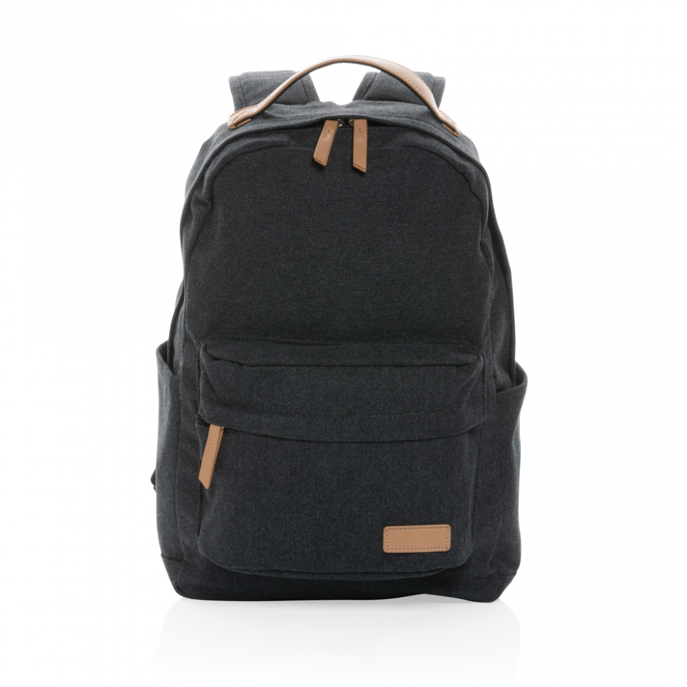 Rucsac din canvas reciclat, 14" [3]