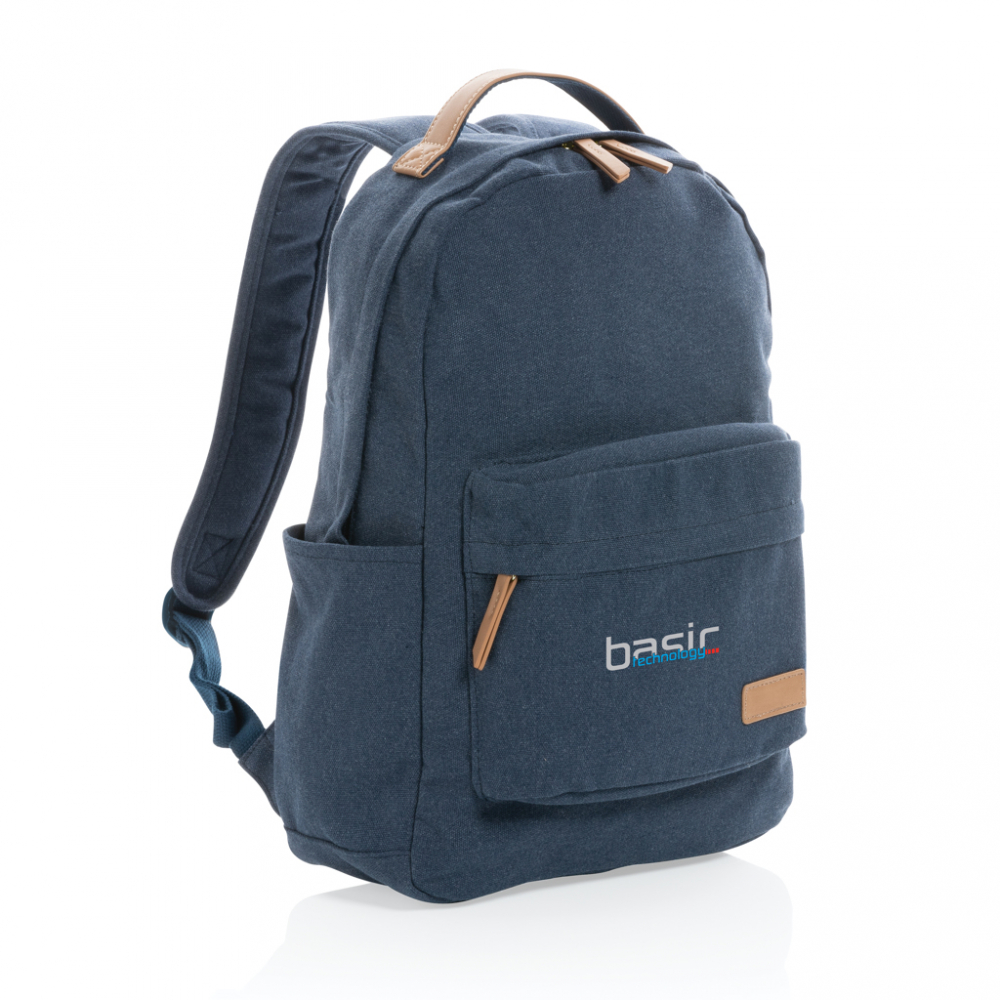 Rucsac din canvas reciclat, 14" [8]