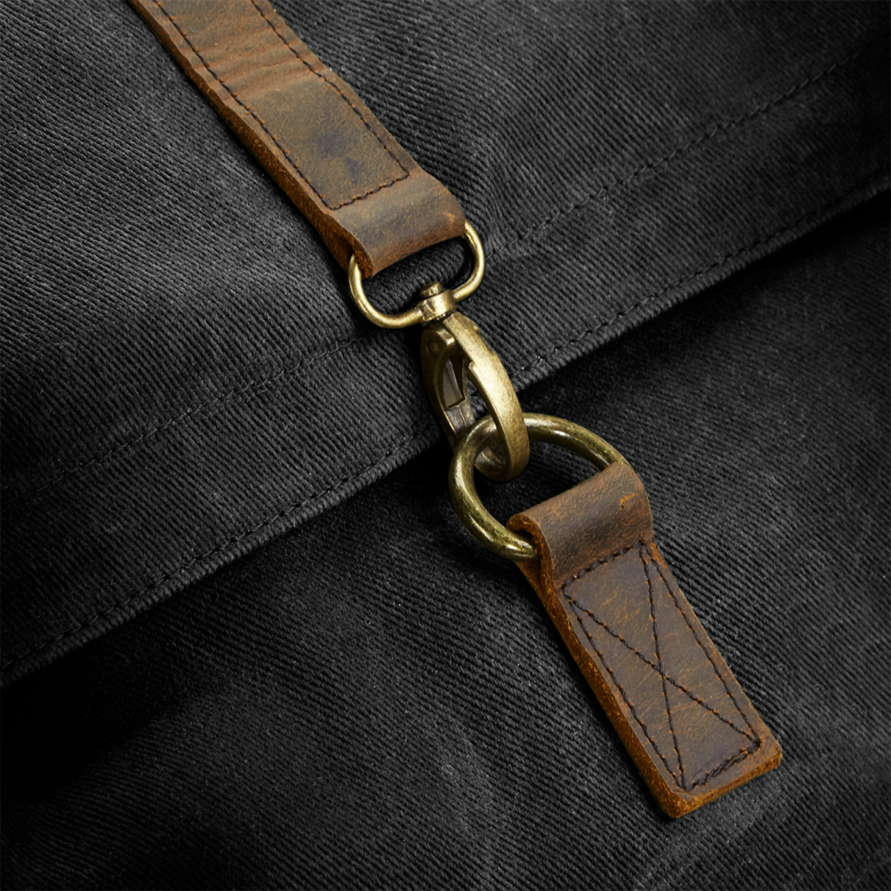 Rucsac Heritage Waxed Canvas din bumbac cerat, 15.6 " [4]