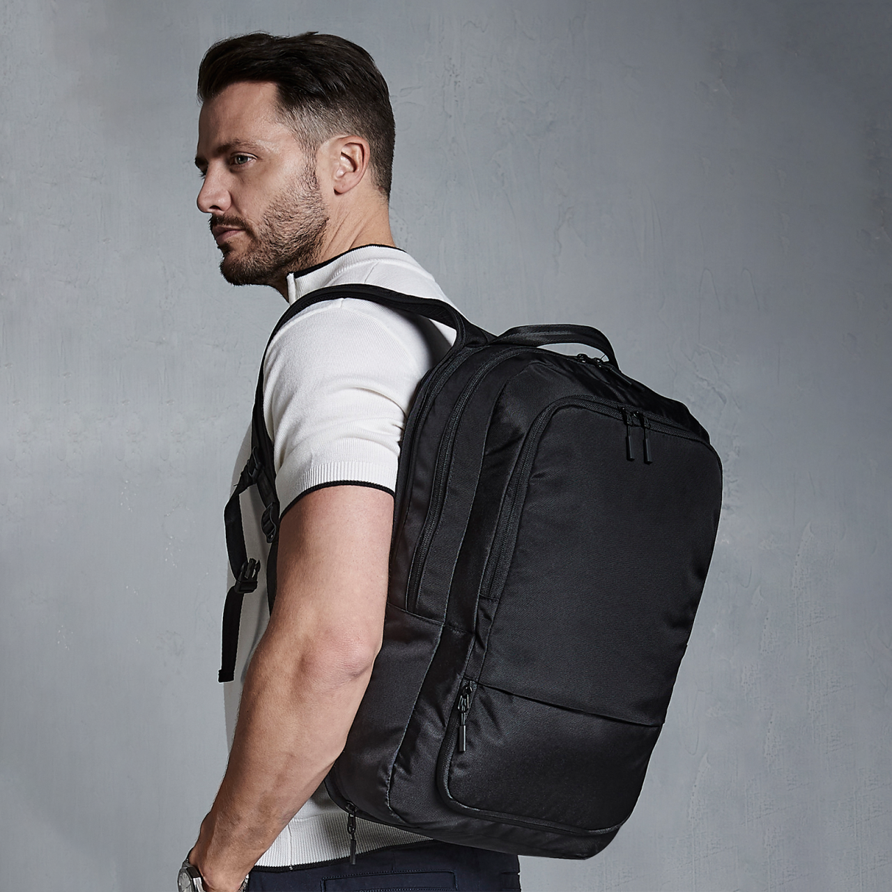 Rucsac impermeabil Pitchblack, negru, 15.6'' [2]