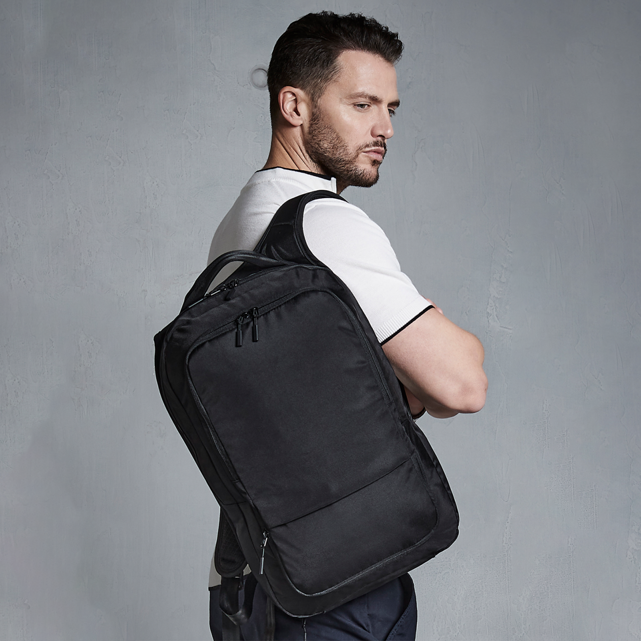 Rucsac impermeabil Pitchblack, negru, 15.6'' [4]