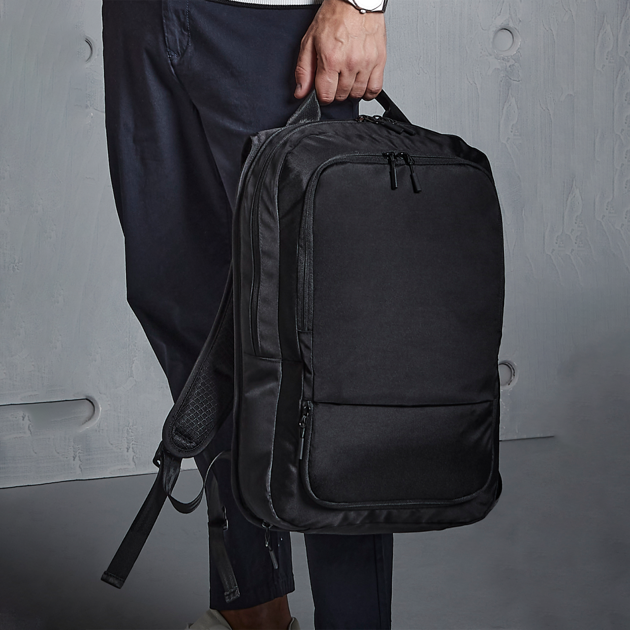 Rucsac impermeabil Pitchblack, negru, 15.6'' [3]