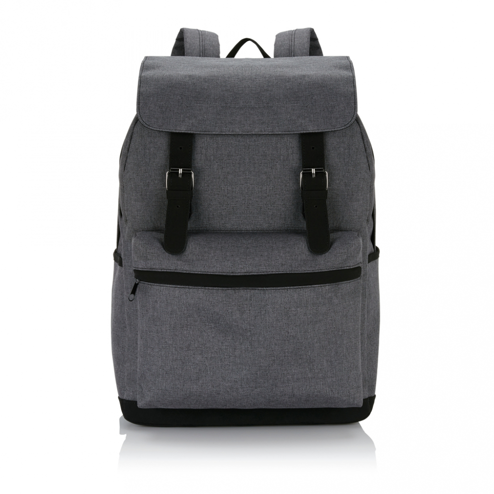 Rucsac laptop 15.6”, poliester 600D în 2 nuanțe [3]