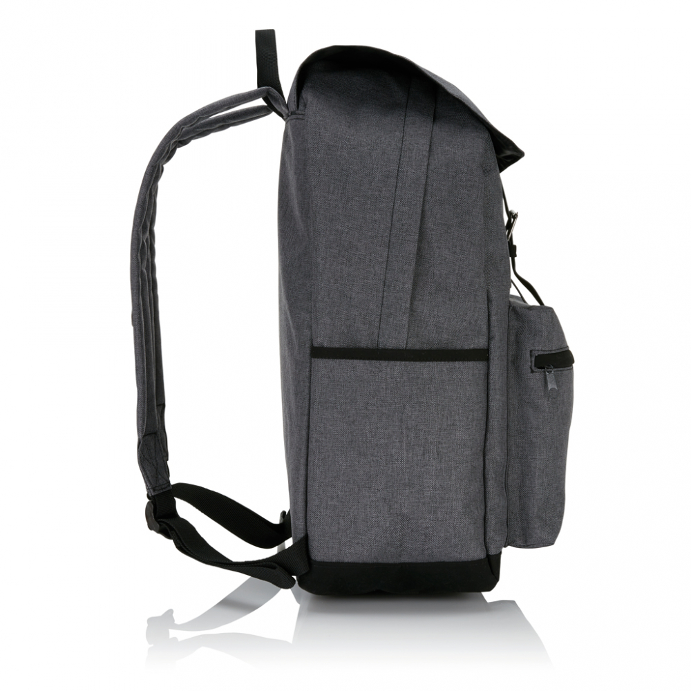 Rucsac laptop 15.6”, poliester 600D în 2 nuanțe [4]