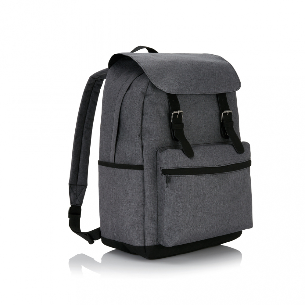 Rucsac laptop 15.6”, poliester 600D în 2 nuanțe [2]