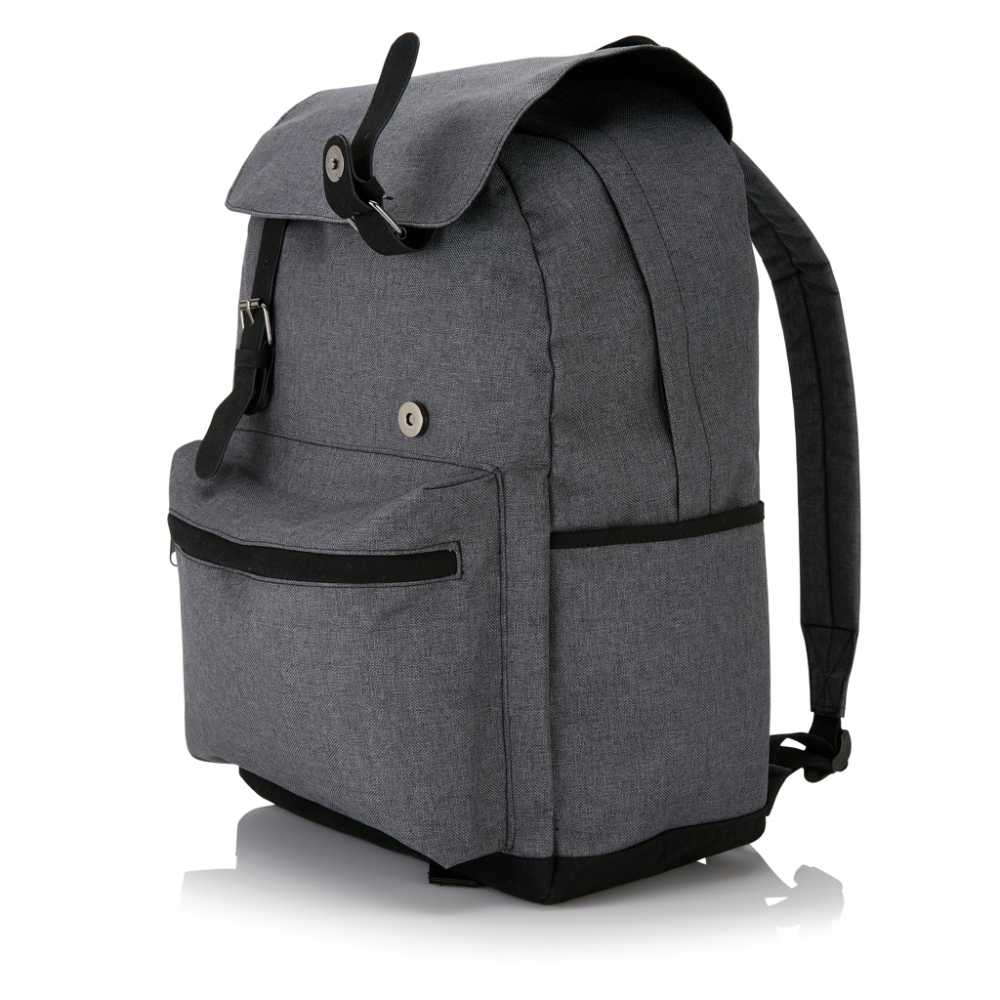 Rucsac laptop 15.6”, poliester 600D în 2 nuanțe [5]