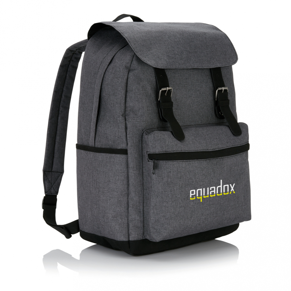 Rucsac laptop 15.6”, poliester 600D în 2 nuanțe [7]