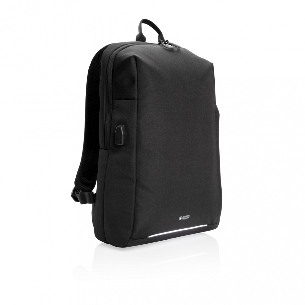 Rucsac Laptop 15.6"  Swiss Peak AWARE™ RFID și USB [2]