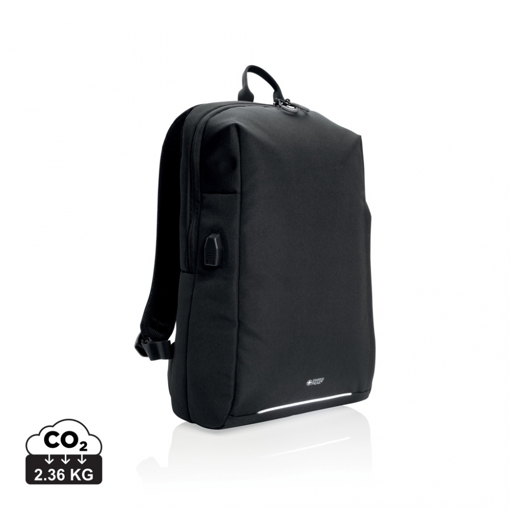 Rucsac Laptop 15.6"  Swiss Peak AWARE™ RFID și USB [1]