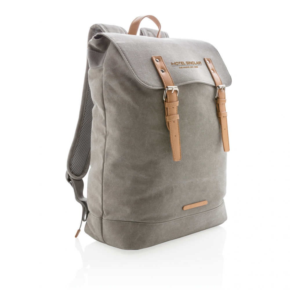 Rucsac laptop Canvas, PVC free, 19L [6]