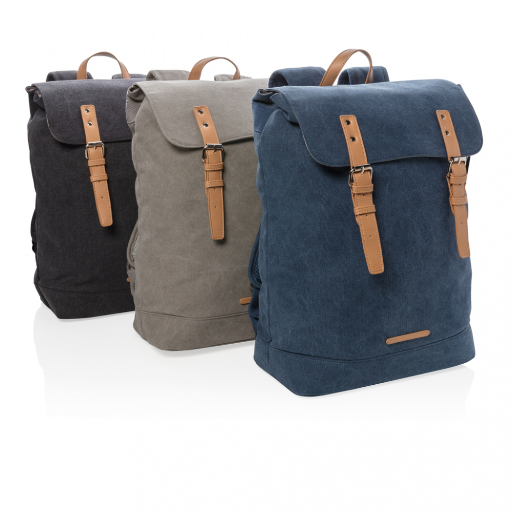 Rucsac laptop Canvas, PVC free, 19L [7]
