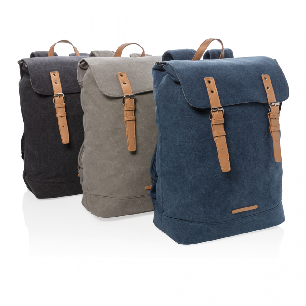 Rucsac laptop Canvas, PVC free, 19L [10]