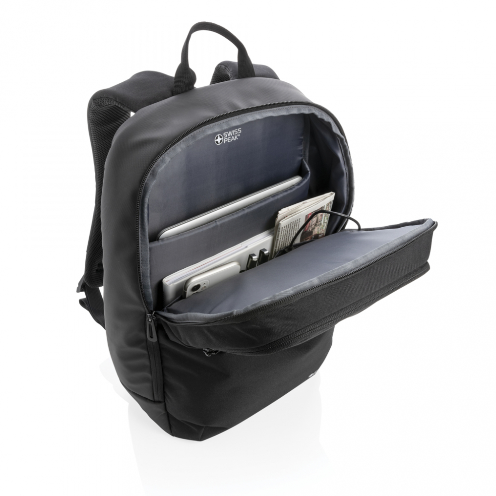 Rucsac laptop Swiss Peak cu buzunar de sterilizare UV-C [7]