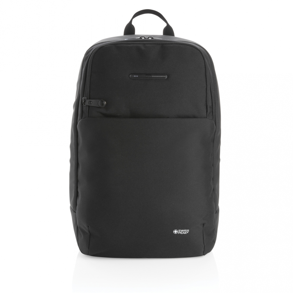 Rucsac laptop Swiss Peak cu buzunar de sterilizare UV-C [3]